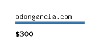 odongarcia.com Website value calculator