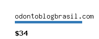 odontoblogbrasil.com Website value calculator