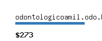 odontologicoamil.odo.br Website value calculator