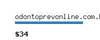 odontoprevonline.com.br Website value calculator