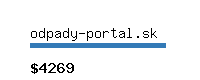 odpady-portal.sk Website value calculator