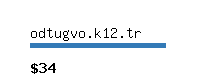 odtugvo.k12.tr Website value calculator