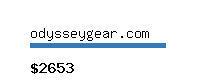 odysseygear.com Website value calculator