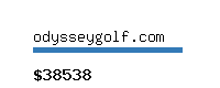 odysseygolf.com Website value calculator