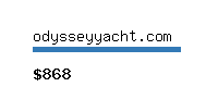 odysseyyacht.com Website value calculator