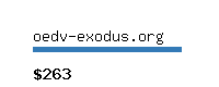 oedv-exodus.org Website value calculator