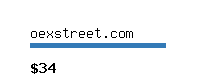 oexstreet.com Website value calculator