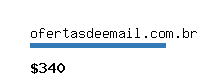 ofertasdeemail.com.br Website value calculator