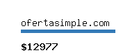 ofertasimple.com Website value calculator