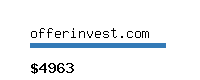 offerinvest.com Website value calculator