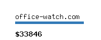 office-watch.com Website value calculator