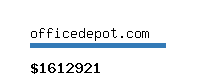 officedepot.com Website value calculator