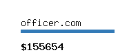 officer.com Website value calculator