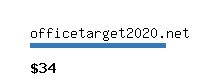 officetarget2020.net Website value calculator