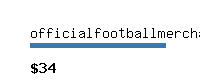 officialfootballmerchandise.com Website value calculator