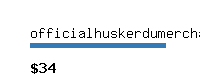 officialhuskerdumerchandise.bigcartel.com Website value calculator