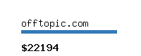 offtopic.com Website value calculator