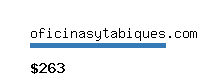 oficinasytabiques.com Website value calculator