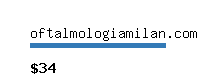 oftalmologiamilan.com Website value calculator