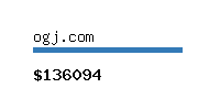 ogj.com Website value calculator