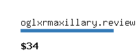 oglxrmaxillary.review Website value calculator