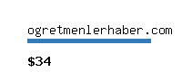 ogretmenlerhaber.com Website value calculator