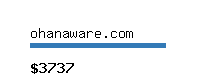 ohanaware.com Website value calculator