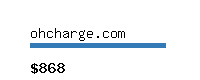 ohcharge.com Website value calculator