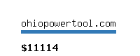 ohiopowertool.com Website value calculator