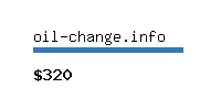 oil-change.info Website value calculator