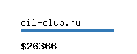 oil-club.ru Website value calculator