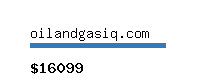 oilandgasiq.com Website value calculator