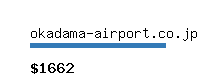 okadama-airport.co.jp Website value calculator