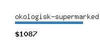 okologisk-supermarked.dk Website value calculator