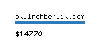 okulrehberlik.com Website value calculator