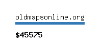 oldmapsonline.org Website value calculator