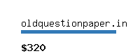 oldquestionpaper.in Website value calculator