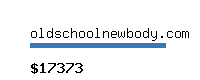 oldschoolnewbody.com Website value calculator