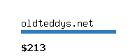 oldteddys.net Website value calculator