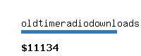 oldtimeradiodownloads.com Website value calculator