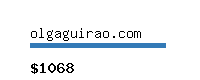 olgaguirao.com Website value calculator