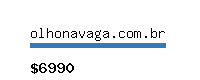 olhonavaga.com.br Website value calculator