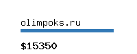 olimpoks.ru Website value calculator