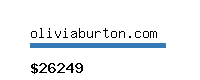 oliviaburton.com Website value calculator