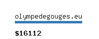 olympedegouges.eu Website value calculator