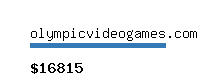 olympicvideogames.com Website value calculator