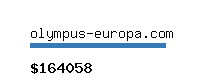 olympus-europa.com Website value calculator