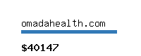 omadahealth.com Website value calculator