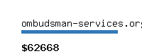 ombudsman-services.org Website value calculator