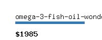 omega-3-fish-oil-wonders.com Website value calculator